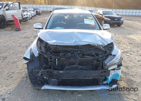 2019 Infiniti Q50 3.0T Luxe from USA, damaged, VIN JN1EV7AR2KM551462